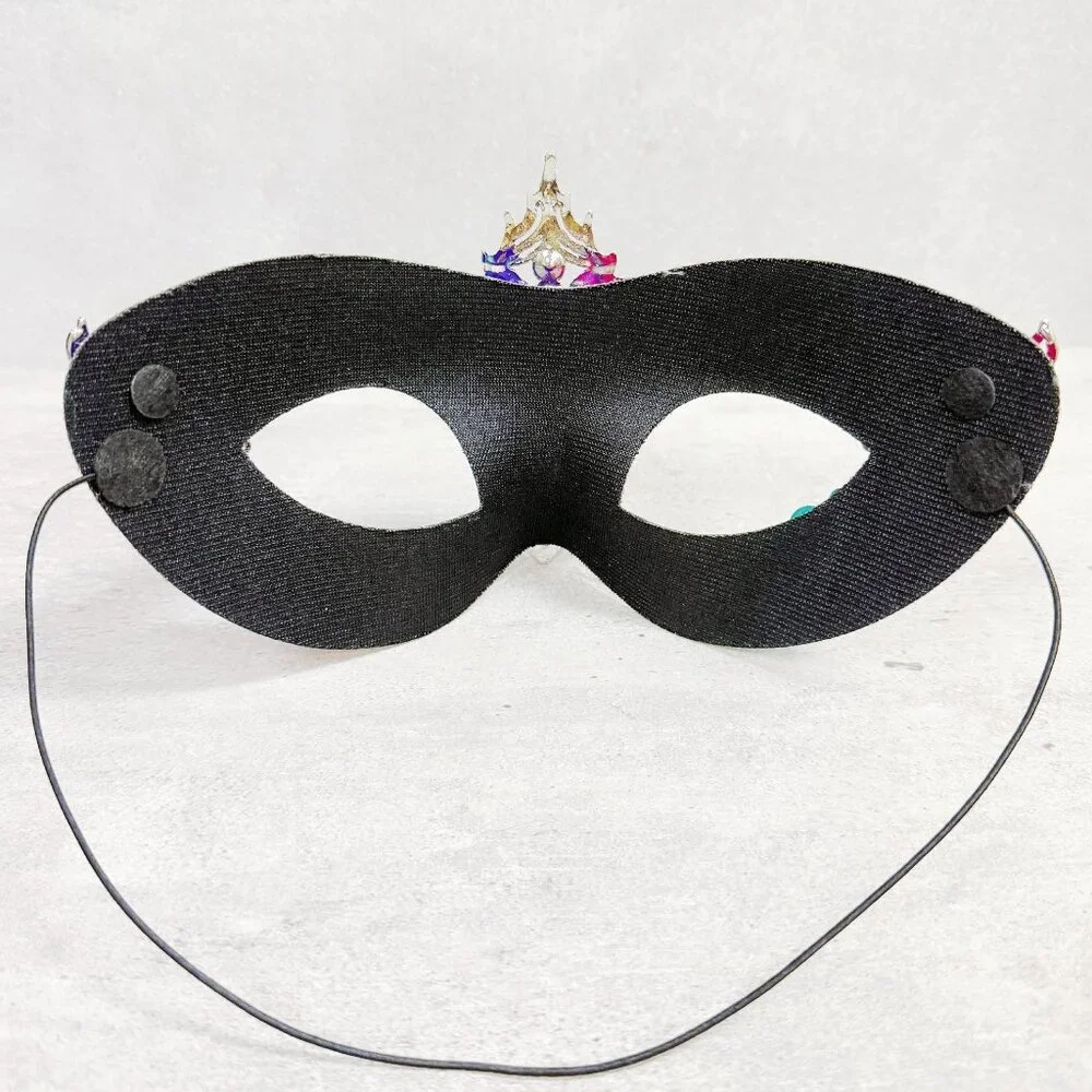 Silver Rainbow mask, Masquerade mask, Cosplay mask, ball party mask, Prom mask